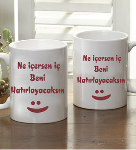 Ne İçersen İç Beni Hatırlayacaksın Kupa Bardak