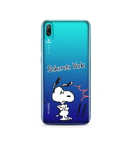 Snoopy Tasarımlı Süper Şeffaf Silikon Telefon Kılıfı Huawei Y7 Pro 2019