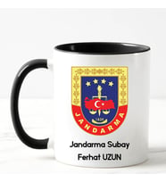 Jandarma Subay Kupa Bardağı Siyah