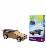 Güneş Enerjili Araba Yapım Seti - Deney Seti Solar Enerji Araba Car Kit