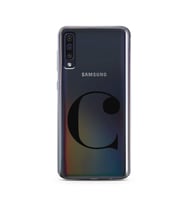 Samsung A50 Harf Tasarımlı Telefon Kılıfı C-Harfi 
