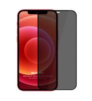 Microsonic Apple iPhone 12 Mini Privacy 5D Gizlilik Filtreli Cam Ekran Koruyucu Siyah