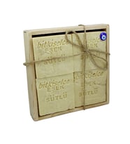 Bitkiselce El Yapımı Eşek Sütü  Sabunu 450 gr. 4 kalıp sabun