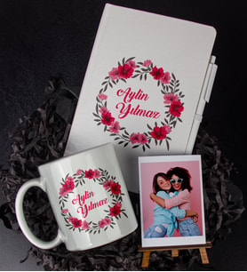Kişiye Özel Defter Kalem Kupa Ve Fotoğraflık Seti 85966