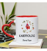 Kardiyolog Kupa Bardağı Kalpli
