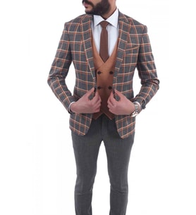 Kombinli Slimfit Drop 6 Takım Elbise