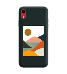 Siyah Lansman Telefon Kılıfı Iphone XR