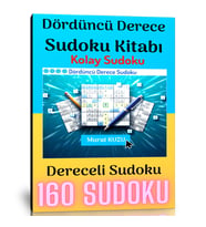 Dereceli Zor Sudoku Kitabı (Dördüncü Derece)