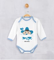 BK Kids Kişiye Özel Erkek Bebek Zıbın - 4