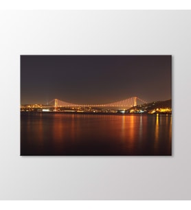Arty Tablo Boğaz Köprüsü Tablo (Karışık)