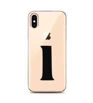 Iphone Xs Max Harf Tasarımlı Telefon Kılıfı I-Harfi 