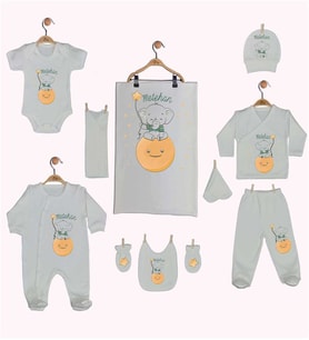 Pia Baby GL 1932 10 Parça İsme Özel Hastane Çıkışı