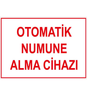 MIGNATIS - Otomatik Namune Alma Cihazı Levhası - Sac Malzeme 50x70cm