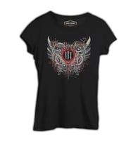 Three Days Grace Siyah Kadın Tshirt