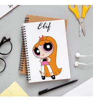 Powerpuff Girls Blossom Defteri Kişiye Özel