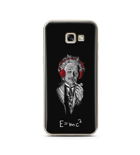 Einstein Tasarım Süper Şeffaf Silikon Telefon Kılıfı Samsung A5 (2017)