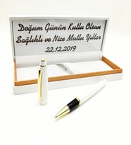 Kişiye Özel Hediye Scrikss Marka Roller Kalem  Özel Kutuda