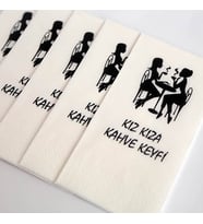 Özel Baskılı Peçete(Kız Kıza Kahve Keyfi) 25 adet