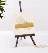 BK Gift Kişiye Özel Din Kültürü Ve Ahlak Bilgisi Öğretmeni Şovaleli Doğal Taş-5 (Beyaz)