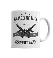 Assault Rifle Kupa Bardak Porselen