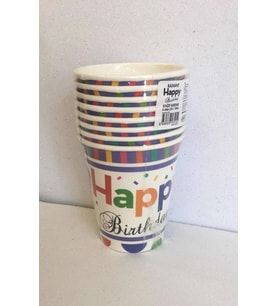 BARDAK RADİANT HAPPY BİRTHDAY 8'Lİ