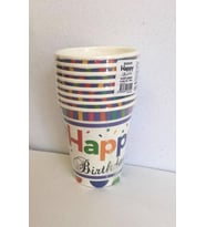 BARDAK RADİANT HAPPY BİRTHDAY 8'Lİ