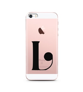 Iphone 5 Harf Tasarımlı Telefon Kılıfı L-Harfi 