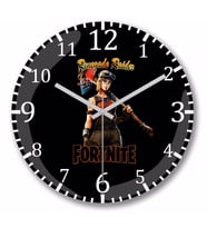 Fortnite Renegade Raider Duvar Saati Bombeli Gercek Cam