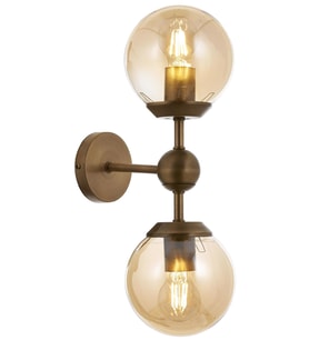 AVONNI AP-62076-02 Eskitme Kaplama Aplik E27 Metal 15x25cm