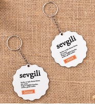 Sevgili Kelime Anlamı İkili Anahtarlık