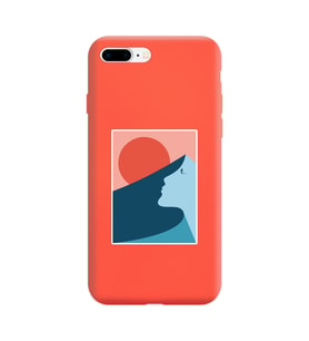 Turuncu Lansman Kılıf iPhone 8 Plus
