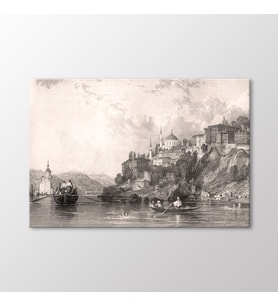 Arty Tablo Üsküdar ve Kız Kulesi Tablo (Karışık)