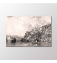 Arty Tablo Üsküdar ve Kız Kulesi Tablo (Karışık)