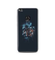 Uzay Boşluğu Tasarım Süper Şeffaf Silikon Telefon Kılıfı Huawei P9 Lite 2017 