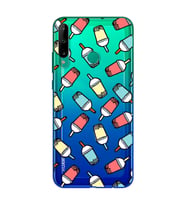 Smoty Tasarımlı Süper Şeffaf Silikon Telefon Kılıfı Huawei P40 Lite E