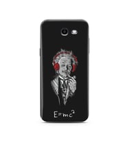 Einstein Tasarım Süper Şeffaf Silikon Telefon Kılıfı Samsung J3 Prime