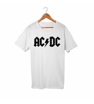 Ac Dc Beyaz Tişört