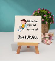 Böğön Canlı Ders Varmı Dekoratif Taş Baskı