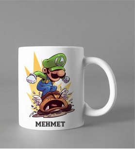 Super Mario Kupası Kişiye Özel