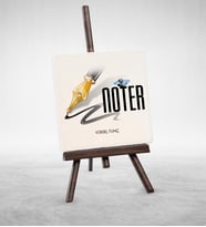 BK Gift Kişiye Özel Mesleki Noter Şovaleli Doğal Taş
