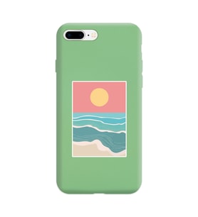 Yeşil Lansman Kılıf iPhone 8 Plus