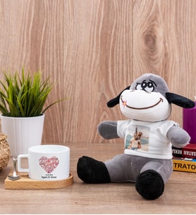 Love Tasarım Hediyelik Fincan ve Peluş Eşek