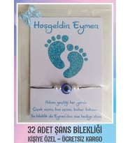 32 Adet Kişiye Özel Yenidoğan hediyelik, Hoşgeldin Bebek Hediyesi, Hediyelik Bebek Magnet. Bebek mevlüt Hediyeliği