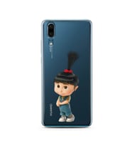 Agnes Tasarımlı Süper Şeffaf Silikon Telefon Kılıfı Huawei P20   