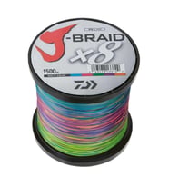 Daiwa J-Braid x8 Multicolor İp Olta Misinası 1500mt MultiColor-0,24 MM