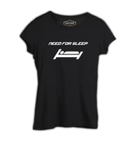 Need for Sleep Siyah Kadın Tshirt