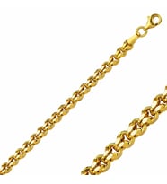 Güverseli 14 Ayar Altın Zincir 15.00 Gram