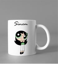 Powerpuff Girls Buttercup Kupası Kişiye Özel