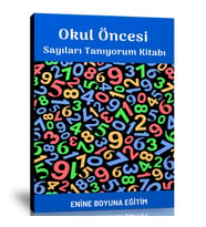 Okul Öncesi Sayıları Tanıyorum Kitabı
