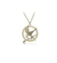 Alaycı Kuş Açlık Oyunları Kuş Kolyesi (Bronz)